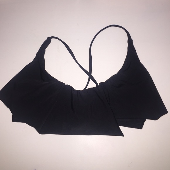 Black Target Swim Suit Top - Picture 1 of 2