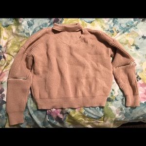 SheIn Apricot Sweater