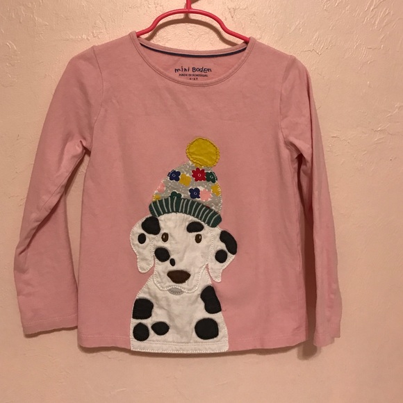 Girls mini Boden long sleeved shirt