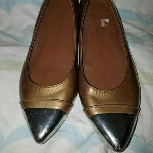 Donald pliner steel toe shoes