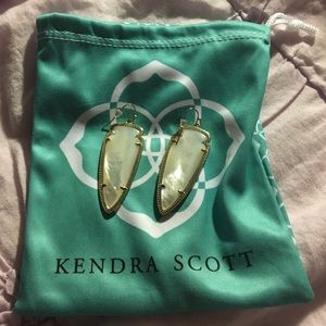 Kendra Scott earrings (ivory pearl stone)