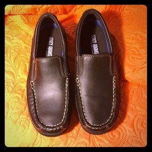 Boys Slide On Dress Shoes