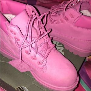 Size 12 Toddler Pink Timberland