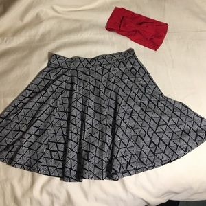 Skatergirl flowing skirt