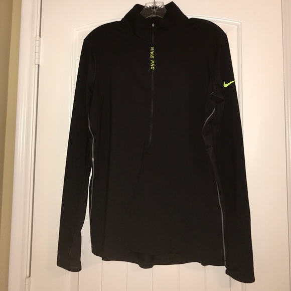 Womens Nike dri-fit half zip pullover