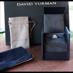 Pearl Ring with Diamonds- David Yurman