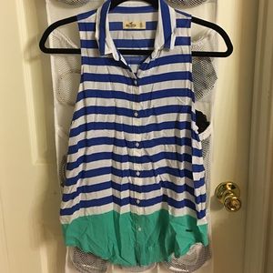 Hollister Button-Up Tank