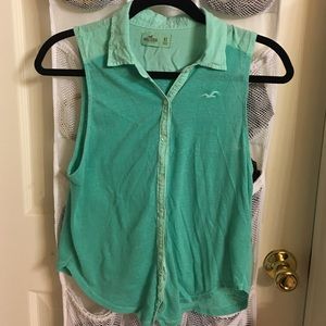 Hollister Button-Up Tank