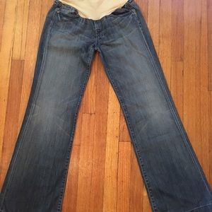 7 for all mankind maternity jeans sz 32