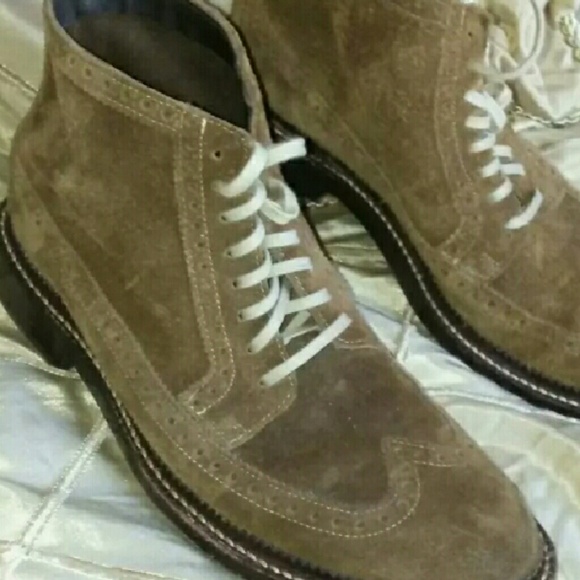 Men's Cole Haan Suede Dress Boots