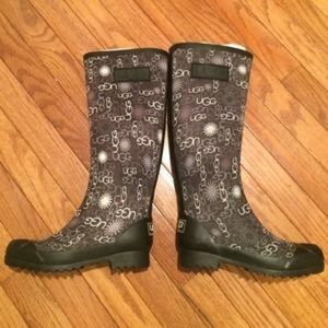 Tall ugg rain boots