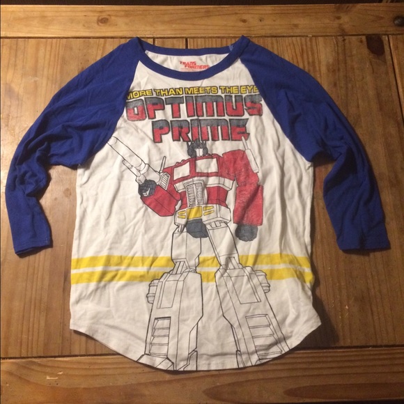 Transformers quarter sleeve t-shirt