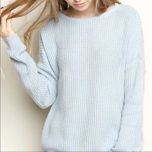 Brandy Melville Baby Blue Ollie