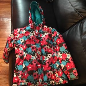 Girls flower North Face