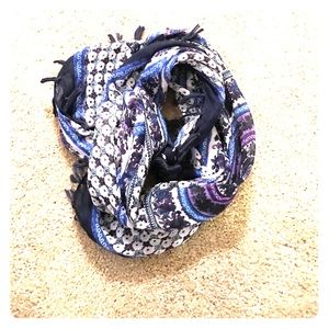 Blue scarf