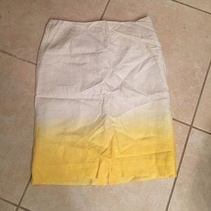 Ombré JCrew Pencil Skirt