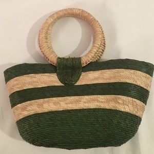 Cute straw handbag