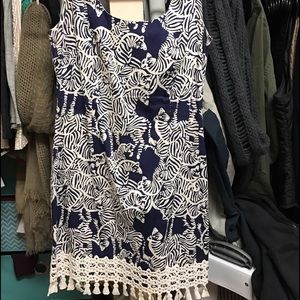 Lilly Pulitzer Tassled Shift Dress