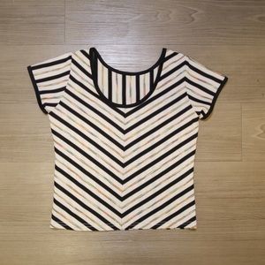 Pattern Crop Top