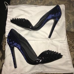 Kandee Suede and Spiked Stiletto size 38 (8)