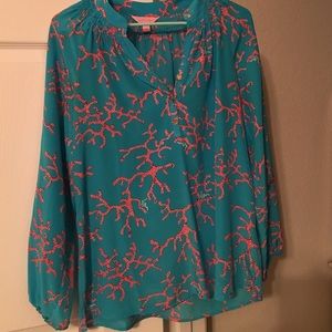 EUC Lilly Pulitzer Elsa top
