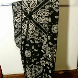 Bandana print joggers