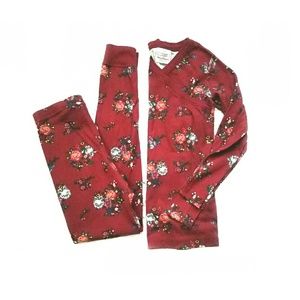 Hanna Andersson Spring Floral Organic Pajamas 130