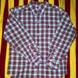 Boys Ralph Lauren Polo size 7 oxford shirt
