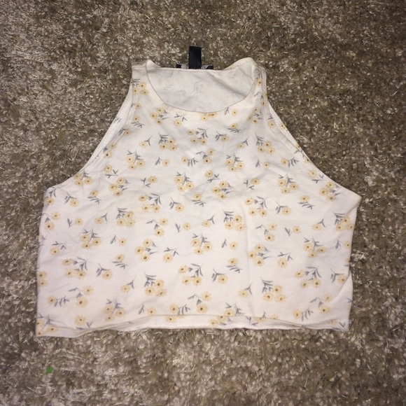 Floral crop top
