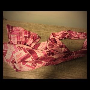 Authentic Coach silk scarf