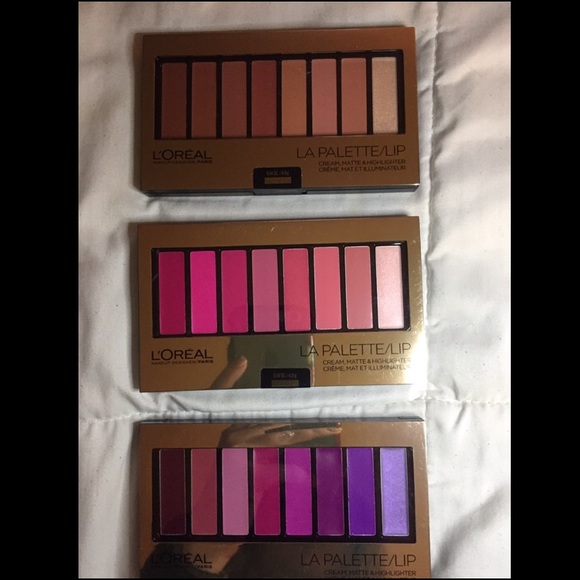 SOLD!! NEW L'ORÉL LA PALETTE (lips)