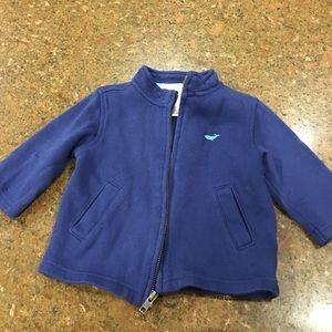 Janie and Jack zip sweater