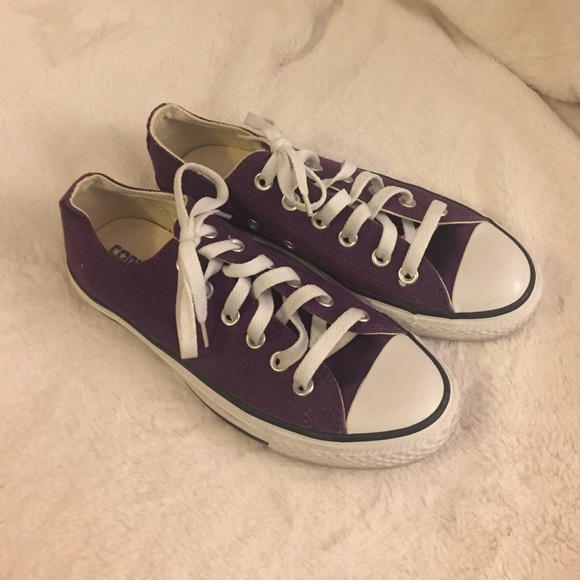 Converse All Star Purple Sneakers