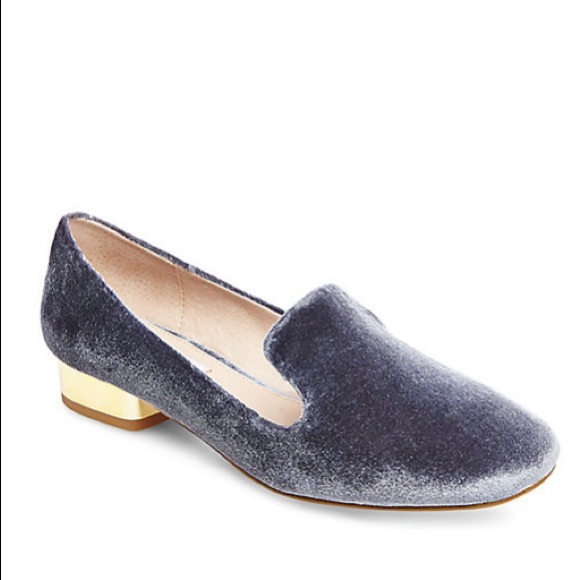 Steve Madden velvet loafers