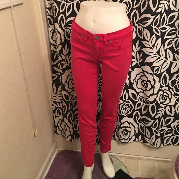 Red Bebe Pants
