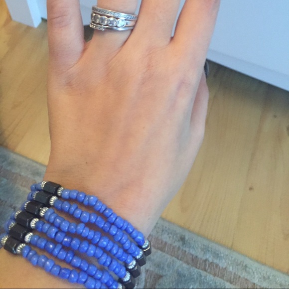Periwinkle magnetic bracelet or anklet