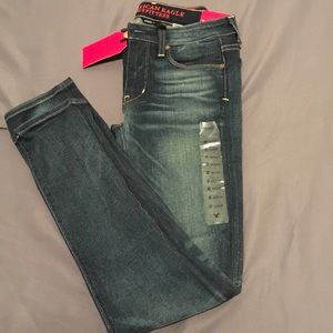 Dark blue American eagle jeans