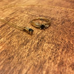 REAL GOLD necklace and ring