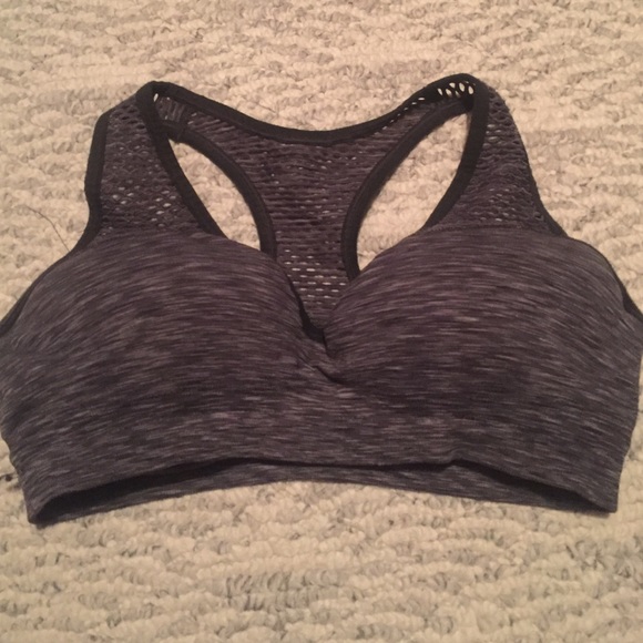 PINK sports bra with padded cups