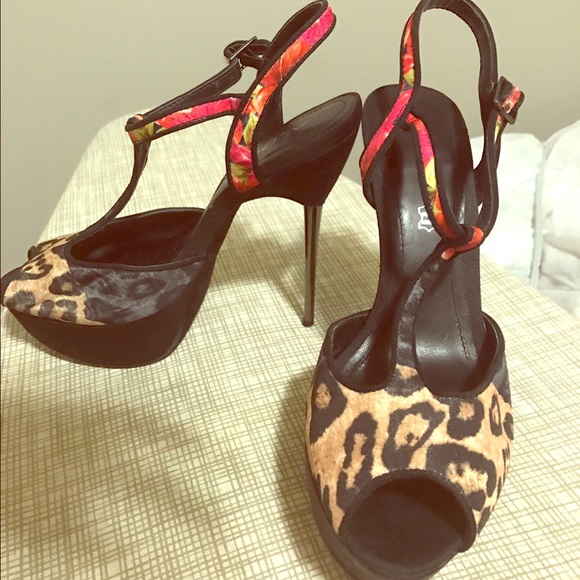 ❤️👠 also leopard flora t strap platform shoes 👠