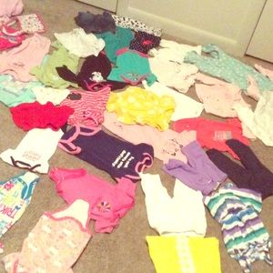 Baby girl clothes - newborn to 6months