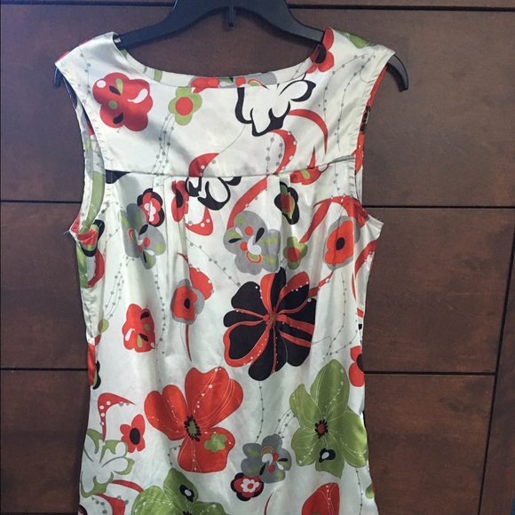Retro print shift dress - Picture 2 of 3