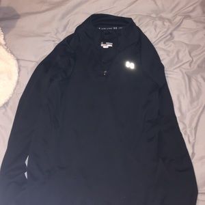 black under armour quarter zip