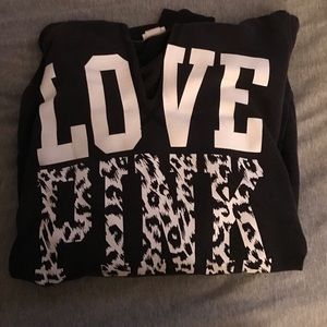 PINK hooded sweatshirt