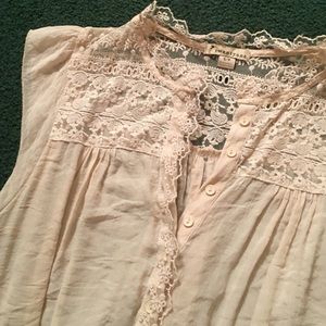 🚫Sold!🚫 Cream Lace Shirt