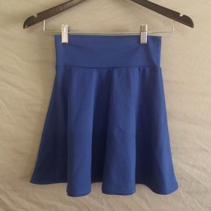 KIRRA Blue Mini Skater Skirt NWOT