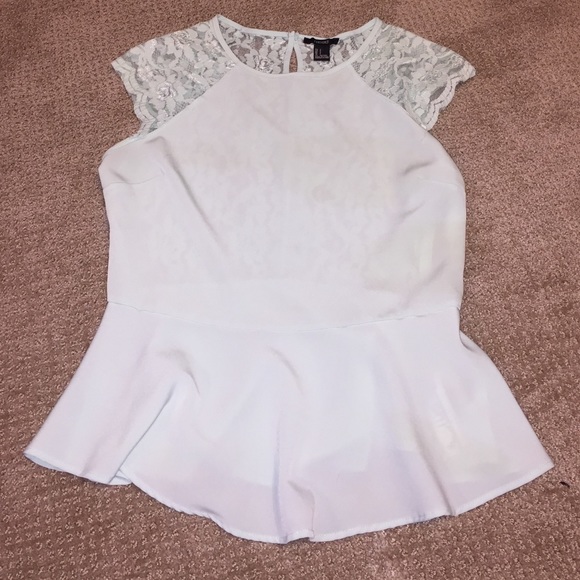 Lace Back Shirt
