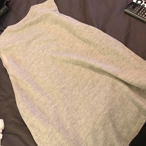 Grey dress with black cross USED from forever21 - Picture 2 of 2