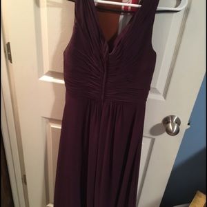 Deep Purple Floor-length Dress