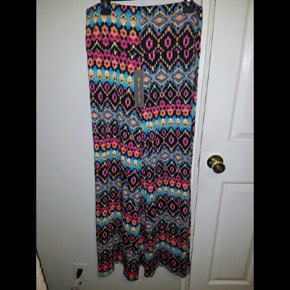 Long Colorful Skirt - Picture 1 of 2